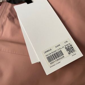 NWT LULULEMON 1/2 Zip Rain Jacket